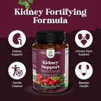 Bundle of Advanced Kidney Support with Uva Ursi, Stinging Nettle & Astragalus for Kidney health and D Mannose with Cranberry Supplement - Potent D Mannose 1000mg Capsules for Urinary Tract Health