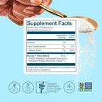 Bio.me Daily Prebiotic Fiber Powder Unflavored - 20 Travel Packs, 7g Per Serving - Soluble & Insoluble Fiber Supplement for Women & Men - Digestive Health & Gut Health - GLP-1 Friendly, Sugar Free