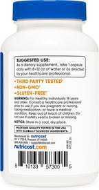 Nutricost Zinc Picolinate 50mg, 240 Vegetarian Capsules (2 Bottles) - Gluten Free and Non-GMO