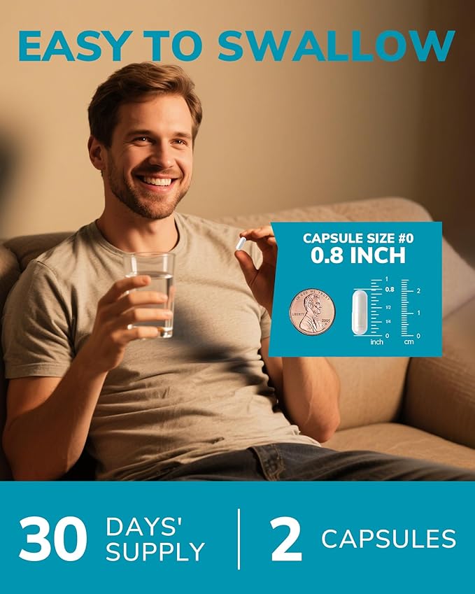 Vitalibre Probiotic with Magnesium, 50 Billion CFU, 9 Strains, Magnesium Glycinate Citrate Malate Taurate, for Digestion, Immunity, Bone, Energy & Recovery, 60 Vegan Capsules, Non-GMO