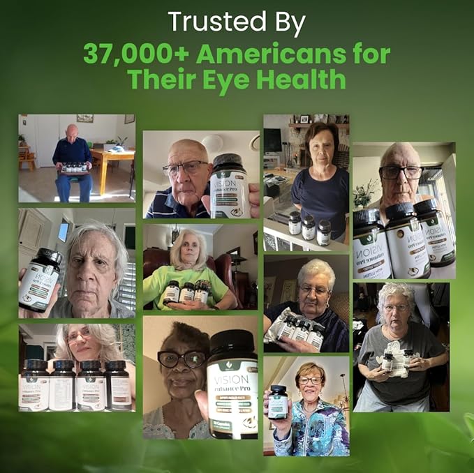 Vision Enhance Pro – Eye Wellness Supplement with Lutein, Zeaxanthin & Botanical Extracts | Supports Daily Eye Wellness & Visual Comfort | 60-Day Supply