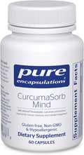 Pure Encapsulations CurcumaSorb Mind | Supplement to Support Memory, Sharpness, and Cognitive Function* | 60 Capsules