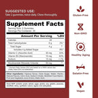 Goli World’s First Renew NAD+, 60 Count Each (5 Pack, 300 Total) – Nicotinamide Riboside (NR) – Cellular Energy & Healthy Aging Support – Vegan, Non-GMO, Gelatin-Free Liquid-Center Gummies