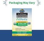 Garden of Life Dr. Formulated Probiotics Fitbiotic Weight Management Powder,50 Billion CFU & Prebiotic Fiber,Organic & Non-GMO Digestive Gut Health Probiotic Supplement,20 Serving Packets,(Pack of 2)