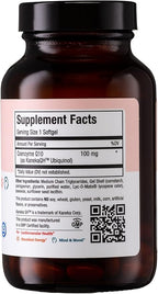CoQ10 Ubiquinol - CoQ10 100mg Softgels - Kosher Co Q 10 Supplement for Cardiovascular Health - Superior Absorption - Co Q10 Supplement Ubiquinol 100mg for Cellular Energy - Coenzyme Coq 10 (60 Count)