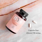 Magnesium Bisglycinate Capsules for Women - 200mg Chelated Glycinate Magnesium Supplement - Natural Supplements to Support Sleep, Mood Support & Muscle Cramps - 120 ct
