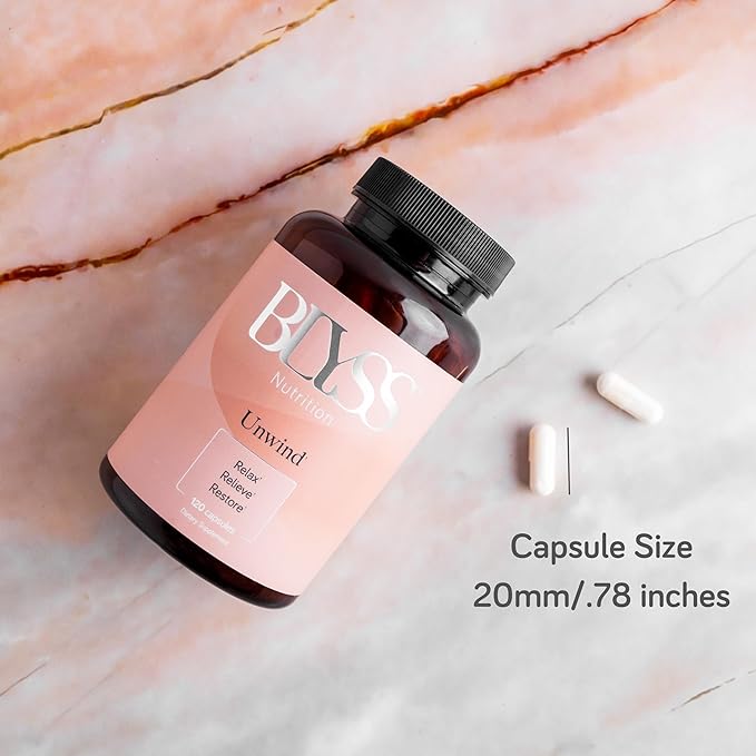 Magnesium Bisglycinate Capsules for Women - 200mg Chelated Glycinate Magnesium Supplement - Natural Supplements to Support Sleep, Mood Support & Muscle Cramps - 120 ct