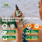 Liver Support NAC 360 Defense – Liquid Liver Health with NAC, Milk Thistle, Dandelion, Chicory, Turmeric, Chanca Piedra, Beet Root & Zinc – Supports Liver Detox, Cleanse & Cellular Health – 4 Fl Oz