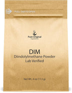 PURE ORIGINAL INGREDIENTS DIM, 4 oz, Diindolylmethane Powder, Dietary Supplement, No Additives, Always Pure