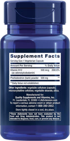 Life Extension Dopamine Advantage, Cognitive Health, Mental Sharpness, Motivation, Vitamin B12, phellodendron bark Powder, Gluten Free, Non-GMO, Vegetarian, 30 Capsules,(Pack of 2)