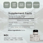 Pure Himalayan Shilajit Resin - 50g Organic Shilajit for Men & Women with Fulvic Acid & 85+ Trace Minerals for Energy, Strength & Immunity - Lab Tested for Purity & Potency - 100 Servings