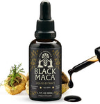 Black Maca Extract 50ml – Andean Plant-Based Ingredient for Endurance, Focus & Vitality | Traditionally Used for Generations | Vegan, Non-GMO Clean Maca Root Drops – 60 Servings