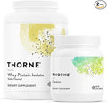 THORNE - Muscle Support Bundle - Whey Protein Isolate Vanilla & Creatine - NSF Certified - 30 to 90 Servings