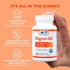 AST Enzymes Digest-GI Digestive Enzyme - Digestion and Bloating Relief for Women and Men - 90 Vegetarian Capsules