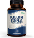 Berberine Complex, Support Supplement with Bitter Melon and Banaba Leaf | 60 Capsules (1-Pack)