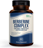 Berberine Complex, Support Supplement with Bitter Melon and Banaba Leaf | 60 Capsules (1-Pack)