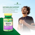 Niacin Flush Free 500mg – 60 Capsules, Vitamin B3 Niacinamide Supplement, Nicotinamide 500 mg, B3 Vitamins for Men and Women, Gluten Free (Pack of 3)