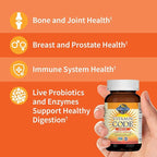Garden of Life Vitamin D,Vitamin Code Raw D3,Vitamin-D 2,000 IU,Raw Whole Food D3 Supplements with Chlorella,Fruit,Veggies & Probiotics for Bone & Immune Health,120 Vegetarian Capsules,(Pack of 2)