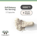 Boswellia Serrata - 240 Capsules (Max Strength 1,000mg of 65% Boswellic Acid Extract) Boswellia Extract Capsules (Joint Support Supplement for Joint Health) Third Party Tested by Double Wood