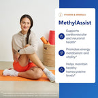 Pure Encapsulations MethylAssist 90's - B Vitamin Complex - Methylation Support* - Heart Health & Brain Health - Non-GMO & Gluten Free - 90 Capsules