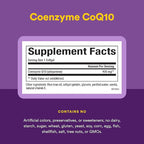 Natural Factors Coenzyme Q10 400mg Softgels, 60-Count