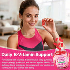2 Pack Vitamin B-Complex Gummies for Women & Men, Methyl B12, B1, B2, B3, B5, B6, B7 & B9 - Vitamin B Complex with Vitamin C Supports Energy & Immune Function, Strawberry Flavor, 120 Count