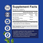 Saw Palmetto for Men with Beta Sitosterol - Saw Palmetto Extract Prostate Support Supplement for Men's Health & Better Bladder Control Plus Restoring Hair Supplement for Hair Health for Men-60ct (2pk)