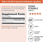 NatureWise Vitamin E 1000 IU Softgels (450mg dL-Alpha) - Vegan, Gluten-Free, Soy-Free, Non-GMO Antioxidant Dietary Supplement for Skin, Heart, Eye, and Immune Health Support - 60-Day Supply, 120 Count
