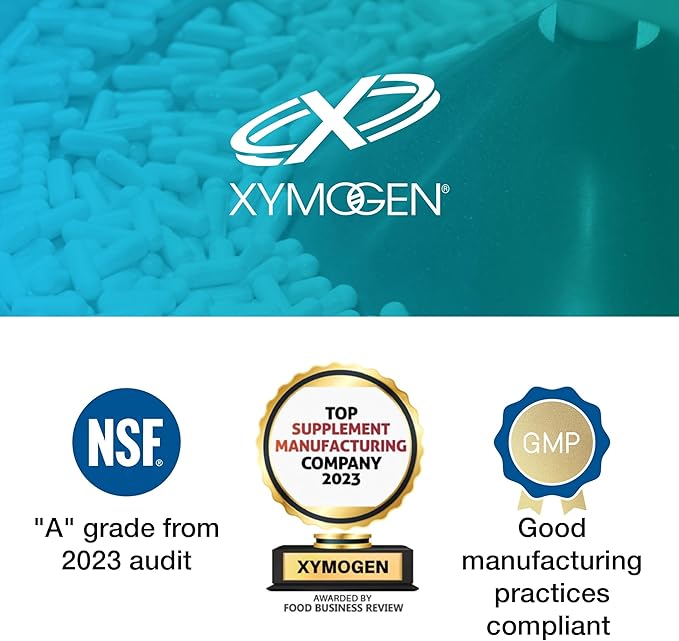 XYMOGEN OmegaPure 900 EC - Cardiovascular & Brain Support - IFOS Five-Star Certified Fish Oil - DHA EPA Omega-3 Supplement - Triglyceride Form - 120 Softgels