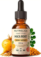 Maca Root with Ashwagandha & Fenugreek – Herbal Wellness & Vitality Support – 1200mg, No Sugar, Vegan, Non-GMO