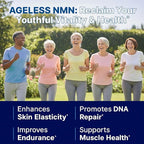 NMN Supplement 500mg Nicotinamide Mononucleotide | Supports NAD+ Levels, Energy, Cognitive Function, Muscle Health & Healthy Body Composition – Capsules (30)