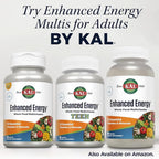 Kal Enhanced Energy for Teens Tablets, 60 Count