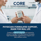 Core Med Science Liposomal Vitamin C, 1000mg - Physician Formulated Vitamin C Supplement for Immune Support, Collagen & Skin Health – 180 High Absorption Bioavailable Capsules, Made in USA