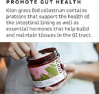 Kion Colostrum | Grass-Fed Bovine | Gut Health and Immune Support | 30 Servings