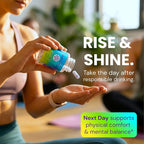 purple tree Next Day – Post-Drink Morning Wellness Supplement for Balance, Restore & Replenishment | Ashwagandha KSM-66, Milk Thistle, Ginger, Peppermint, Electrolytes & Vitamins | 30 Capsules