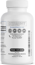 Bronson Alpha Lipoic Acid 600 MG Free Radical Scavenger Supports Antioxidant Health - Non-GMO, 250 Vegetarian Capsules (125 Servings)
