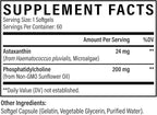 Liposomal Astaxanthin Supplement 24 MG, Maximum Absorption, Antioxidant Stronger Than VIT C, Non-GMO & Gluten Free - 60 Softgels(2 Months Supply)