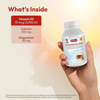 ANDREW LESSMAN Vitamin D3 3000 IU 60 Capsules - High Potency, Essential for Calcium Absorption, Supports Bone Health, Healthy Muscle Function, Immune System, More. Small Easy to Swallow Capsules