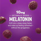 Force Factor Somnapure Gummies with Melatonin 10 mg for Adults, Non-Habit-Forming, Natural Sleep Aid for Deep Sleep, Stay Asleep Longer, Wake Up Refreshed, Dream Berry Flavor, 60 Count (Pack of 1)