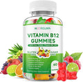 1 Pack Methyl B-12 3000mcg Gummies for Kids & Adults, Vitamin B12 (Methylcobalamin) with Vitamin B6, Folate & D3, Supports Energy, Metabolism & Immune Wellness, 60 Count