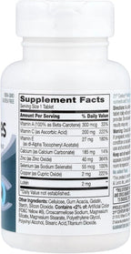 21st Century Healthy Eyes with Lutein Tablets, (60 Count), Eye Vitamins & Mineral Supplement with Antioxidants for Vision Support, Eye Health Supplements for Adults & Seniors, Non GMO & Gluten Free