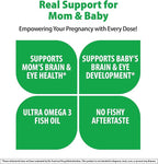 Rainbow Light Prenatal DHA Vitamins for Women | 180 Softgels | Ultra Omega 3 Fish Oil (EPA & DHA) | Supports Brain & Eye Health for Mom and Baby | for Pregnancy & Nursing