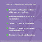 Natrol Sleep + Restore Magnesium Glycinate Blend Gummies with Melatonin 5mg - Calm Magnesium with GABA, Botanical Blend, Cherry Flavor, 60 Gummies
