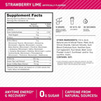 Optimum Nutrition Amino Energy-Pre Workout with Green Tea, BCAA, Amino Acids,Keto Friendly,Green Coffee Extract,Energy Powder-Strawberry Lime, 9.5 Ounce, 30 Servings (Packaging May Vary) (Pack of 6)