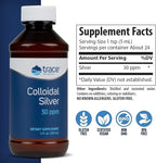 Trace Minerals Colloidal Silver - Pure Colloidal Silver Supplement for Immune Support - Natural Mineral Drops - High-Potency Formula - Gluten-Free - Vegan - 4 fl oz (12 Servings)