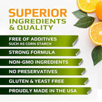 | Vitamin C + ZINC | C - 1000 | VIT C 1000mg | Zinc 25mg | Citrus Bioflavonoids 25mg | Non-GMO & Gluten Free | 120 Capsules