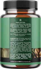 Fast Acting Gluten Digestive Enzymes for Intolerance - Gluten Digestive Enzymes for Women & Men for Debloat with DPP IV Blend Plus Lipase Amylase Bromelain for Gut Health & Digestion Support - 60 Ct