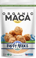 Organic Maca Powder Raw-Non-GMO, USDA Organic, Used for Energy & Fitness, Performance & Mood, for Men & Women, Peruvian Superfood, Favorite After Gym Smoothie,1