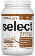 PEScience Select Multi-Purpose Unflavored Protein Powder, Low Carb, Keto Friendly, Gluten Free, Whey & Casein Protein Flour for Baking and Smoothies, 27 Servings