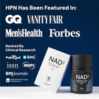 HPN NAD3 Clinical NAD+ Booster, Cellular Health & Natural Energy - NAD Supplement for Healthy Aging, Metabolic Support, NRF2 & Longevity, Nicotinamide Riboside & NMN Alternative, 60ct, 30-Day Supply